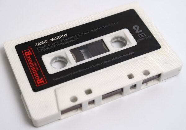 10-5425.jpg James Murphy - Convergence Album Korean Cassette Tape Korea Metal Obituary