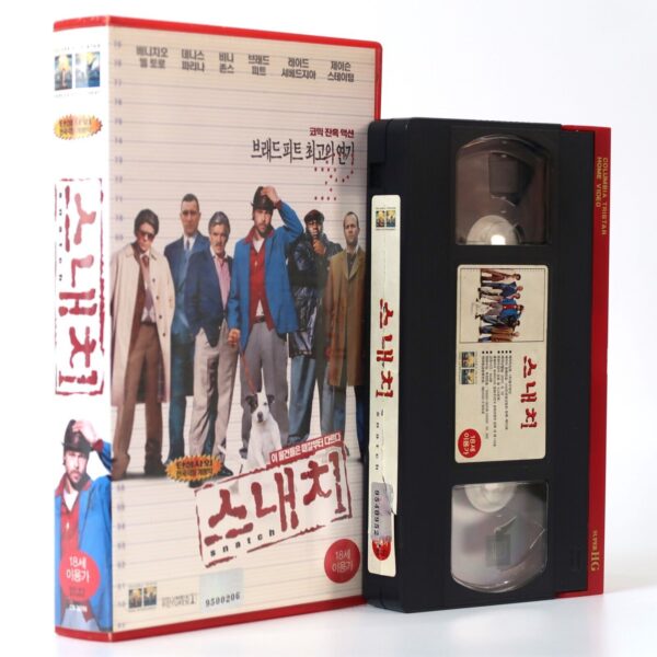 Snatch (2000) Korean VHS Rental Video [NTSC] Korea Jason Statham Guy Ritchie