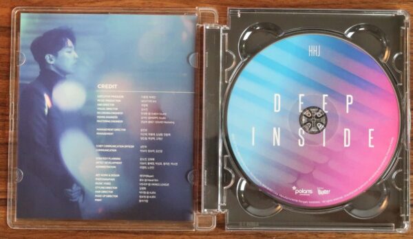 Heejun Han - Deep Inside Signed Autographed CD Promo 2018 K-pop HHJ