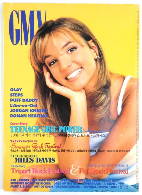 10-5758.jpg GMV Magazine Korea Christina Aguilera & Britney Spears September 1999 Korean