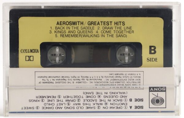 Aerosmith - Greatest Hits Album Korean Cassette Tape Korea