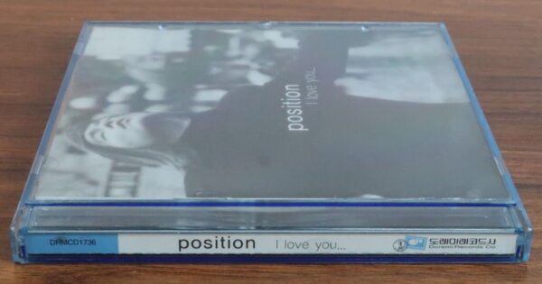 Position - I Love You CD Album K-Pop 2000 Korea