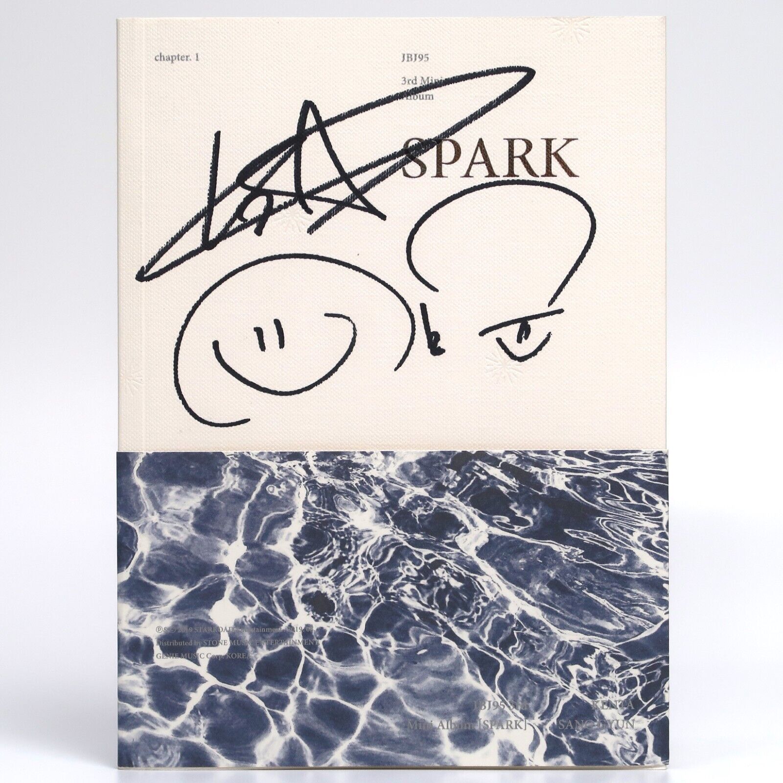 JBJ95 - Spark [Chapter 1] 3rd Mini Album Signed CD Promo 2019 Kenta Sanggyun