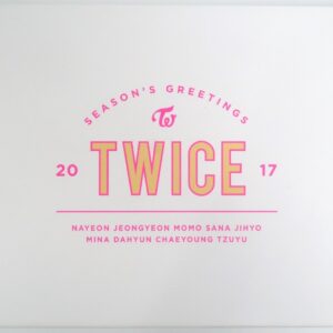 10-7779.jpg Twice 2017 Season's Greetings Goods Set
