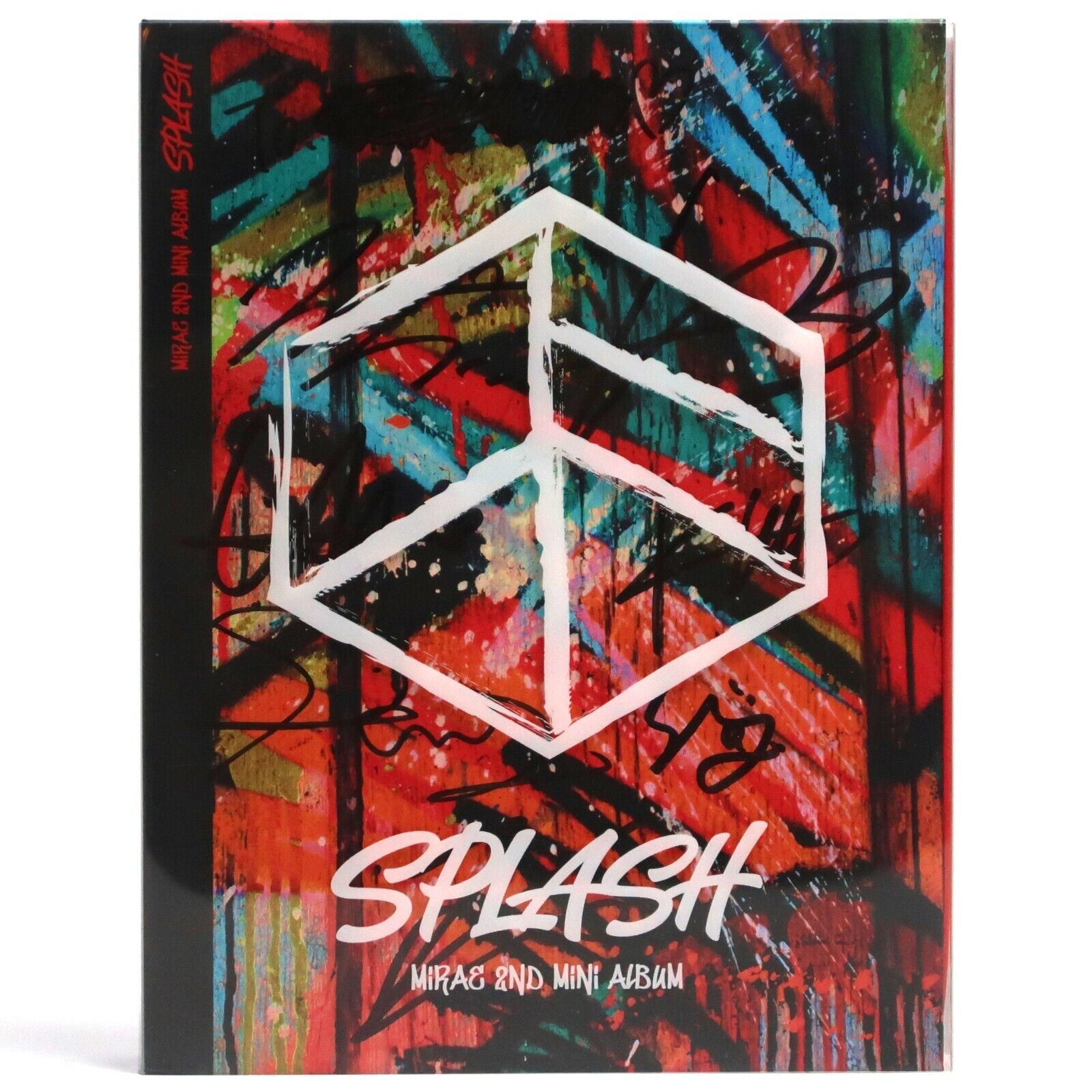 Mirae - Splash [Hot Ver.] 2nd Mini Album Signed + Message Promo CD 2021 K-Pop