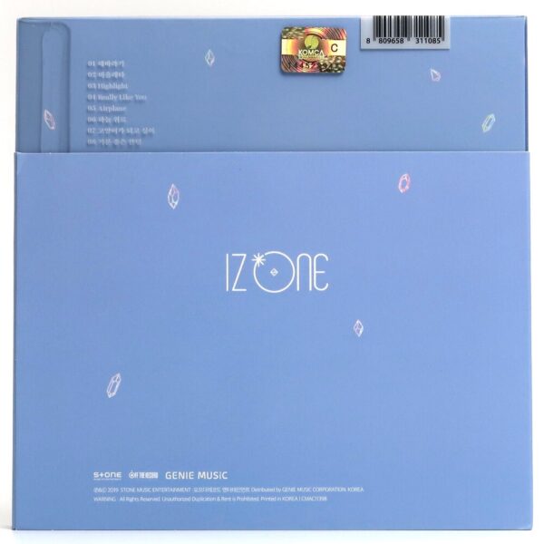 IZ*ONE - Heart*Iz Sapphire/Hyewon Ver. Album CD + Photocards Izone Heartiz