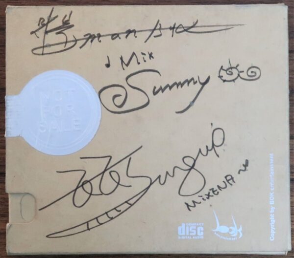 Mix - First The One Signed Autographed Promo CD Album K-Pop Dance 2003 믹스 1집