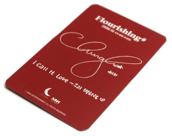 Chungha - Flourishing 4th Mini Album CD + Photocard K-Pop 2019