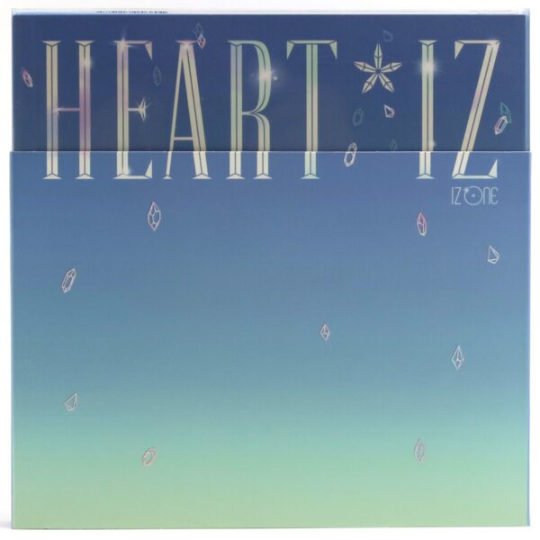IZ*ONE - Heart*Iz Sapphire Ver. Album CD + Photocards 2018 K-Pop Izone Heartiz