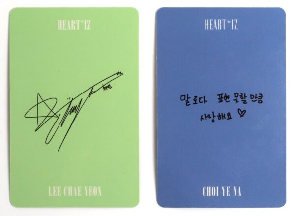 IZ*ONE - Heart*Iz Sapphire Ver. Album CD + Photocards 2018 K-Pop Izone Heartiz