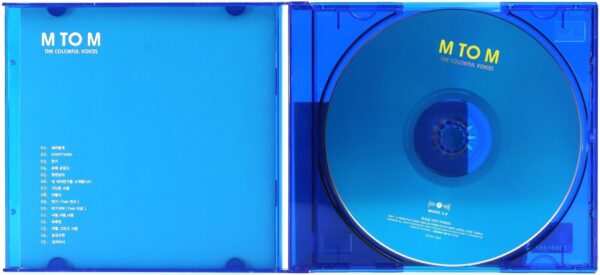 M To M - The Colorful Voices Album CD K-Pop Korea 2007