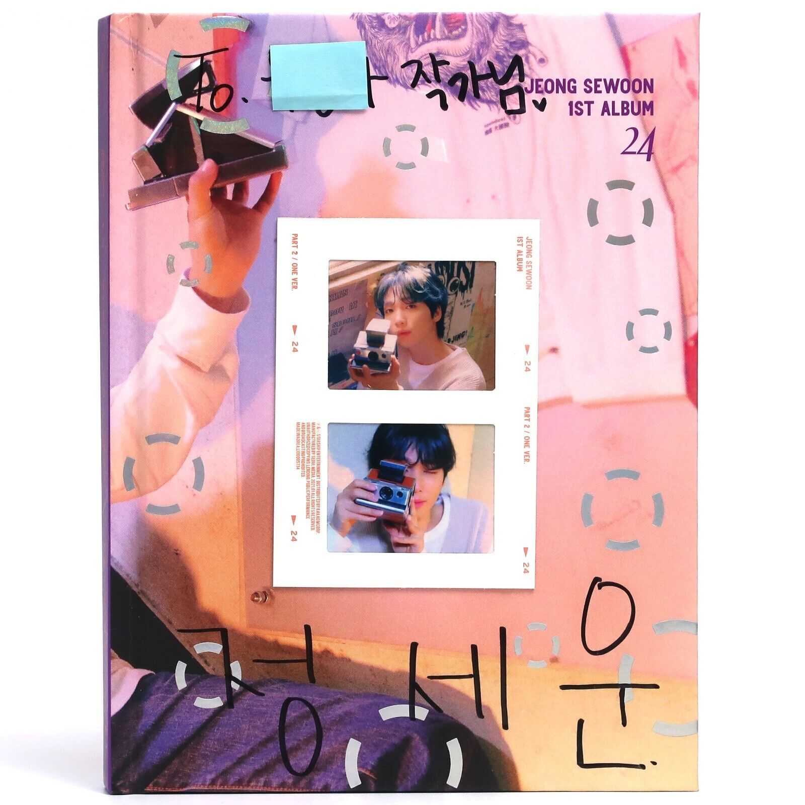 Jeong Sewoon - 24 [One Ver.] 1st Album Signed Autographed CD Promo K-Pop 2020