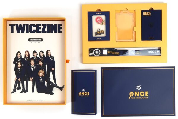 10-8616.jpg Twice Once Official Fanclub 2nd Generation Goods Complete Set Kit Box