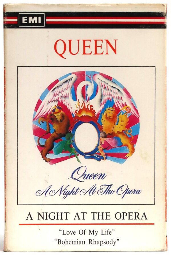 Queen - A Night At The Opera Korean Cassette Tape Album Korea