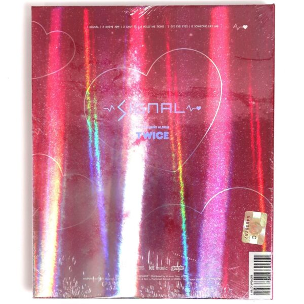 10-8735.jpg Twice - Signal All Versions Factory Sealed + Pre-Order Photocard Set 2017