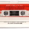 Queen - A Night At The Opera Korean Cassette Tape Album Korea