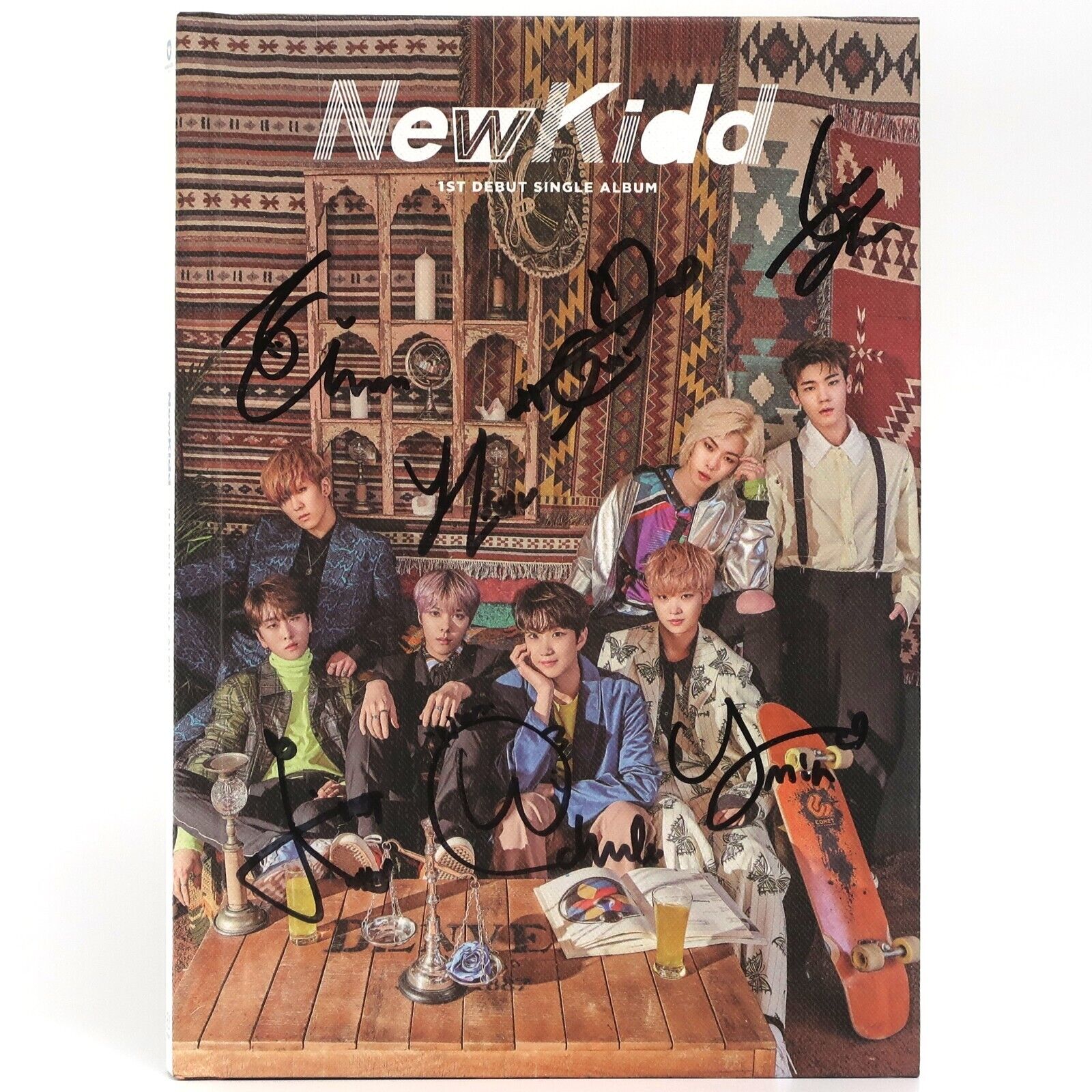 Newkidd - Newkidd 1st Single Album First Spring Signed CD 2019 K-Pop