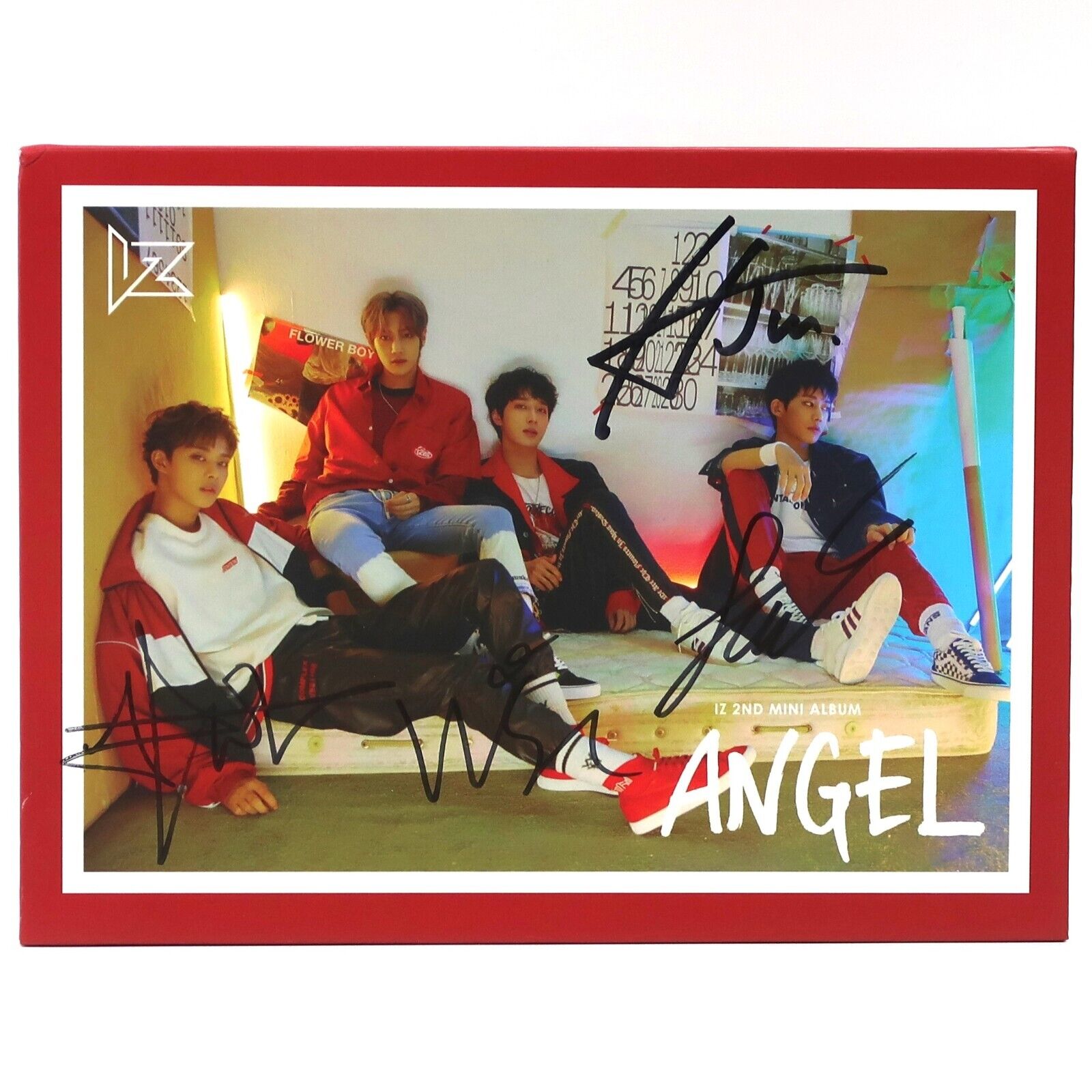 IZ - Angel Signed Autographed CD 2nd Mini Album Promo K-pop 2018