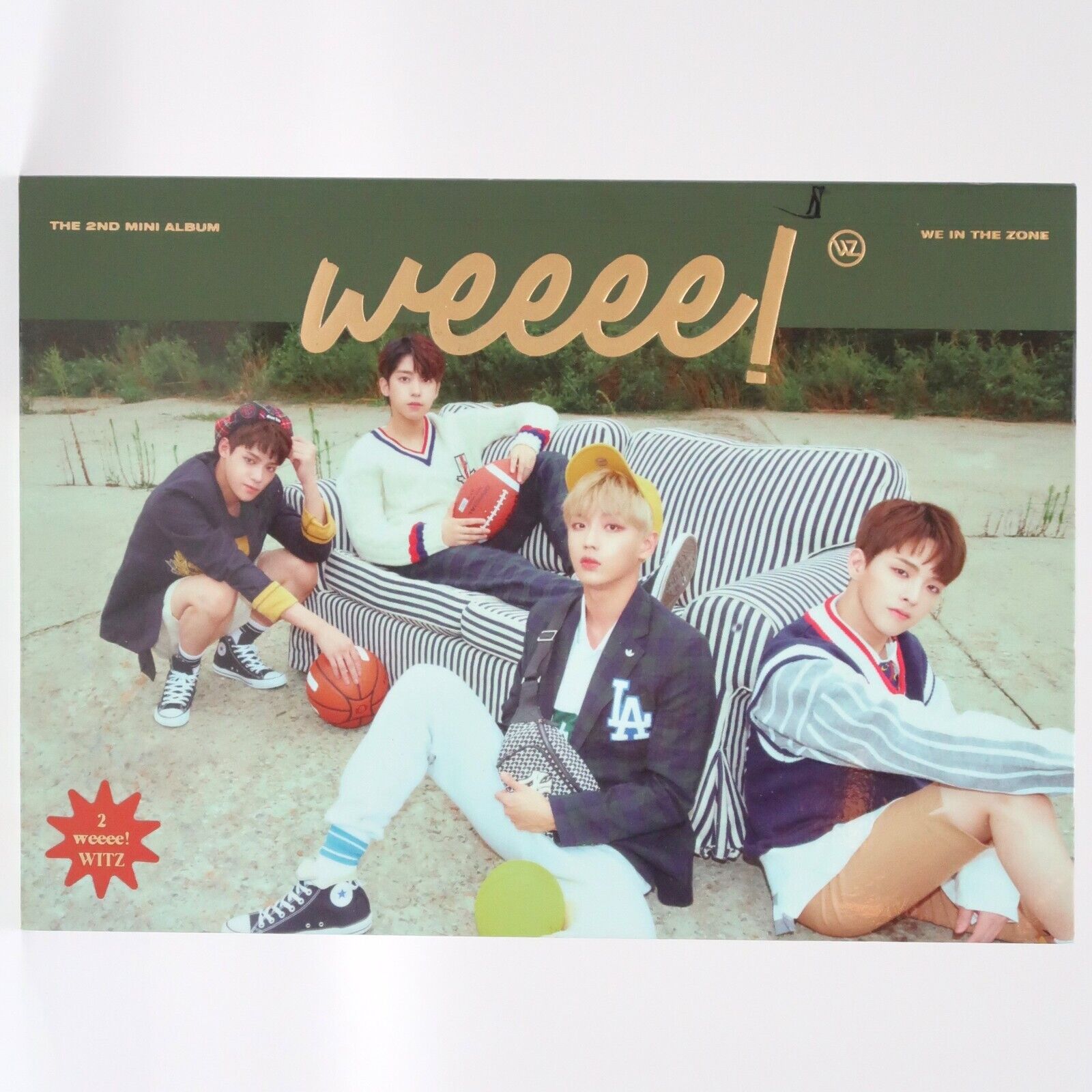 We In The Zone - Weeee! Signed Autographed CD Mini Album Promo K-Pop 2019
