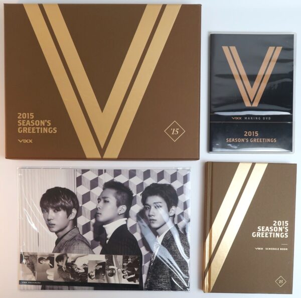 Vixx 2015 Season's Greetings Goods Merchandise Set [incomplete]