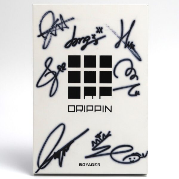 Drippin - Boyager Signed Autographed + Message CD Mini Album Promo K-pop 2020
