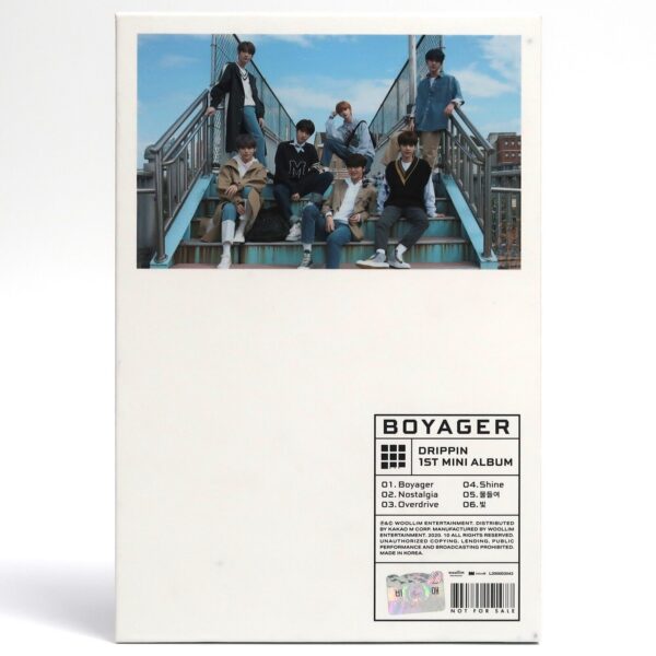 Drippin - Boyager Signed Autographed + Message CD Mini Album Promo K-pop 2020