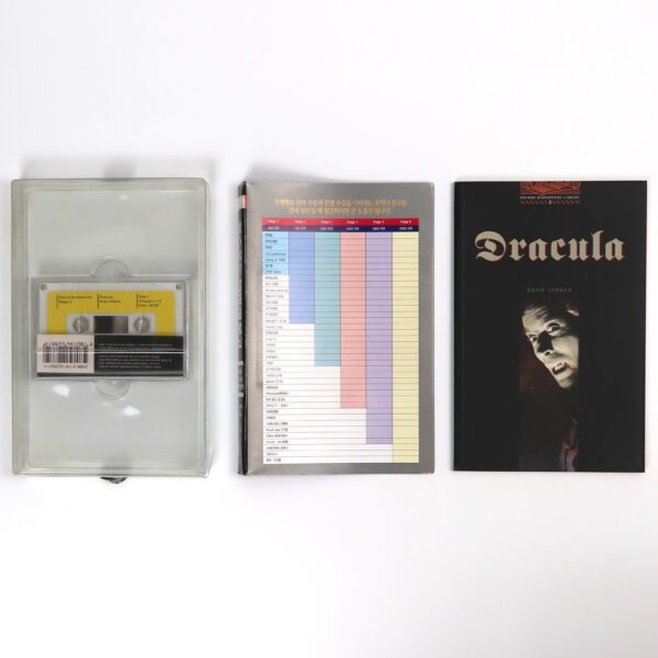 img_4390 Dracula Oxford Audio Cassette Tape Book Set Korea English Learning Korean