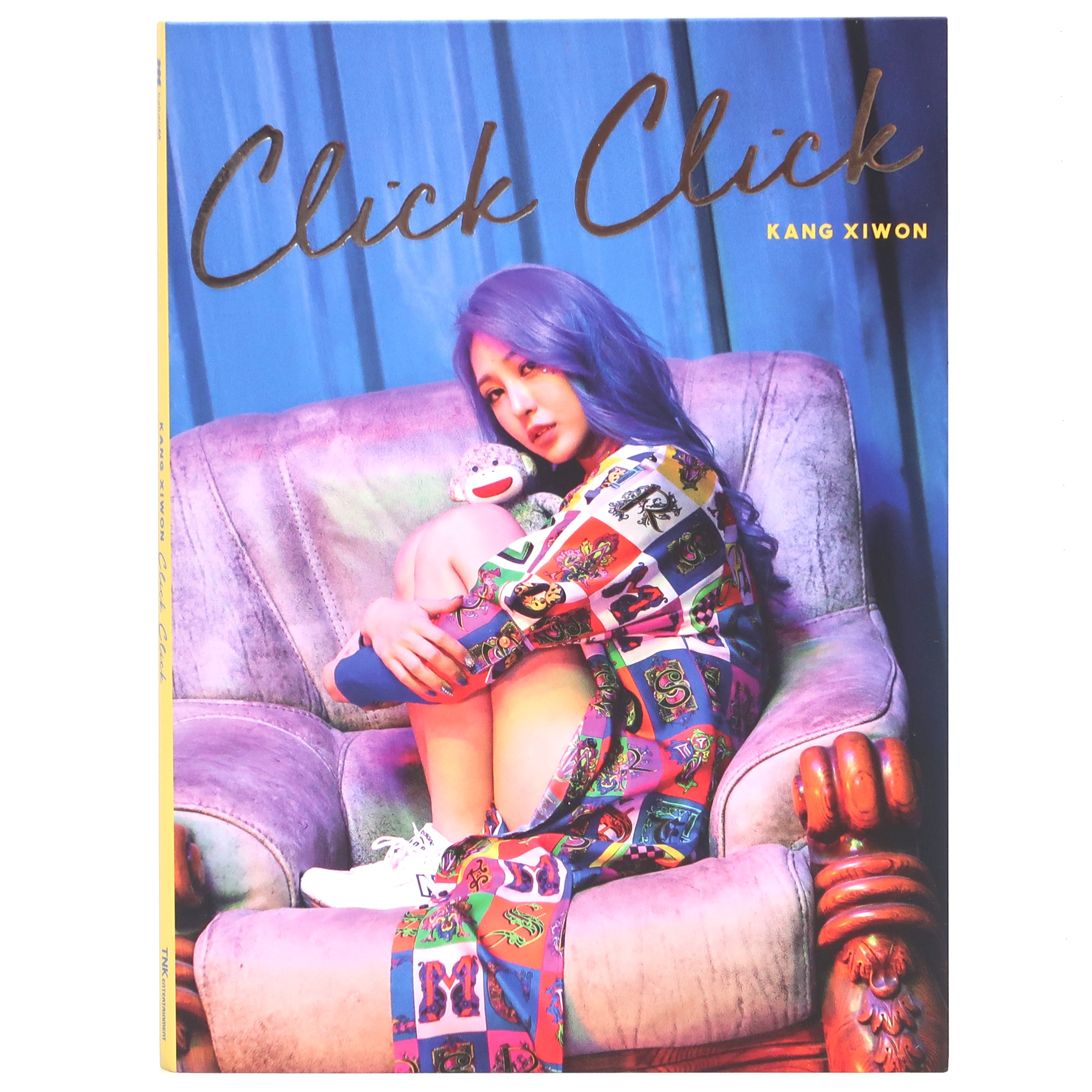 Kang Xiwon - Click Click Signed Autographed CD Single Album Promo 2019 K-Pop