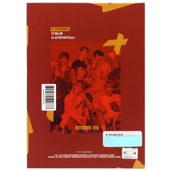 Spectrum - Refreshing Time 3rd Single Album Signed Autographed Promo CD 2019