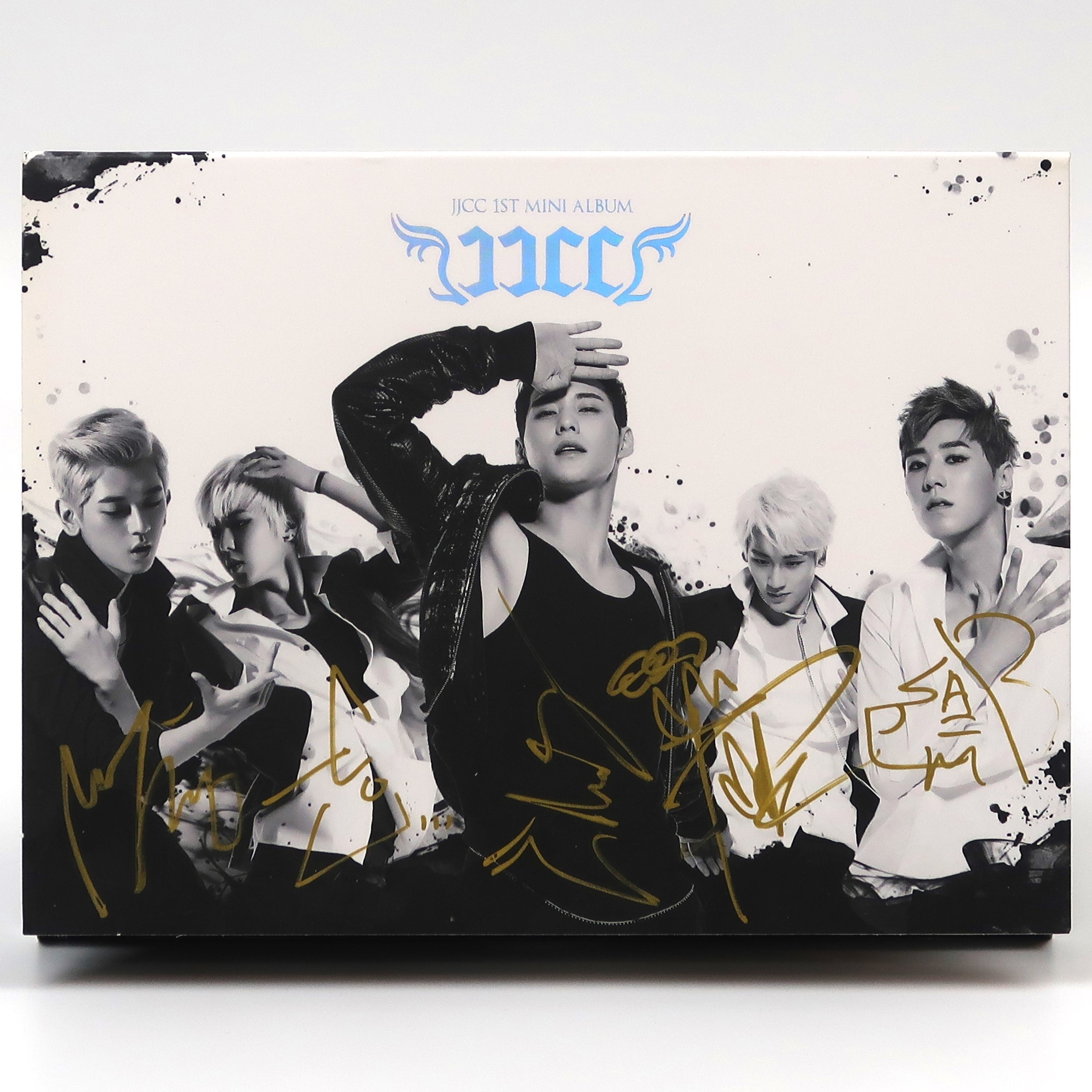 JJCC -1st Mini Album Signed Autographed CD Promo K-Pop 2014 Bing Bing