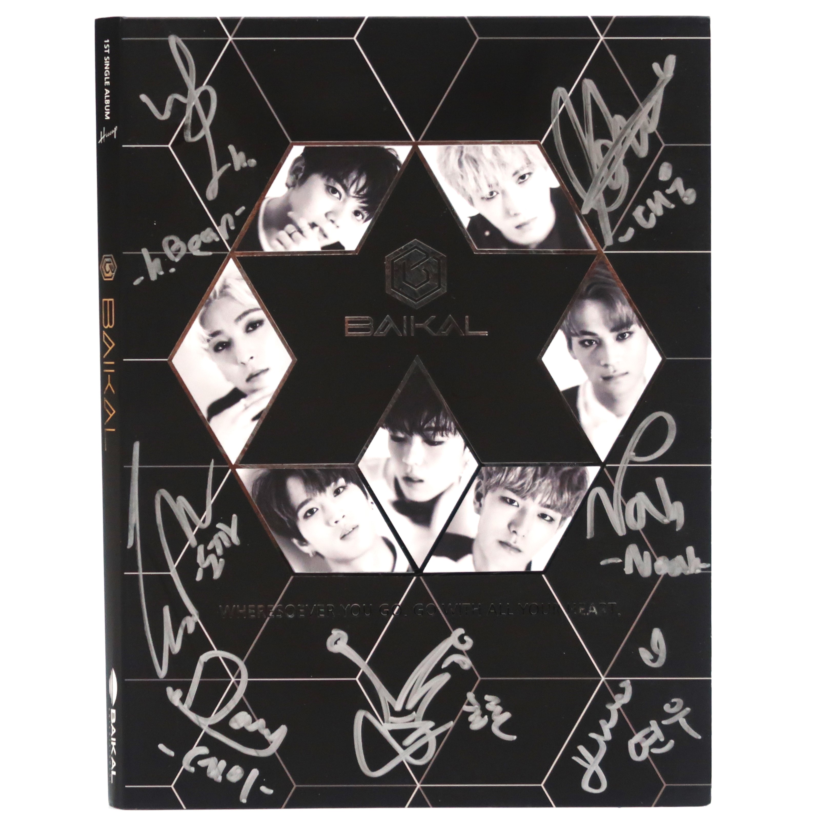 BAIKAL - Hiccup Signed Autographed CD Album Promo K-Pop 2017