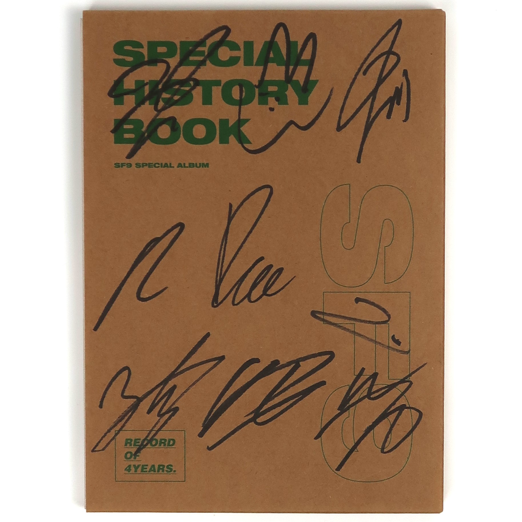 SF9 - Special History Book Signed Autographed CD Album Promo K-Pop 2020