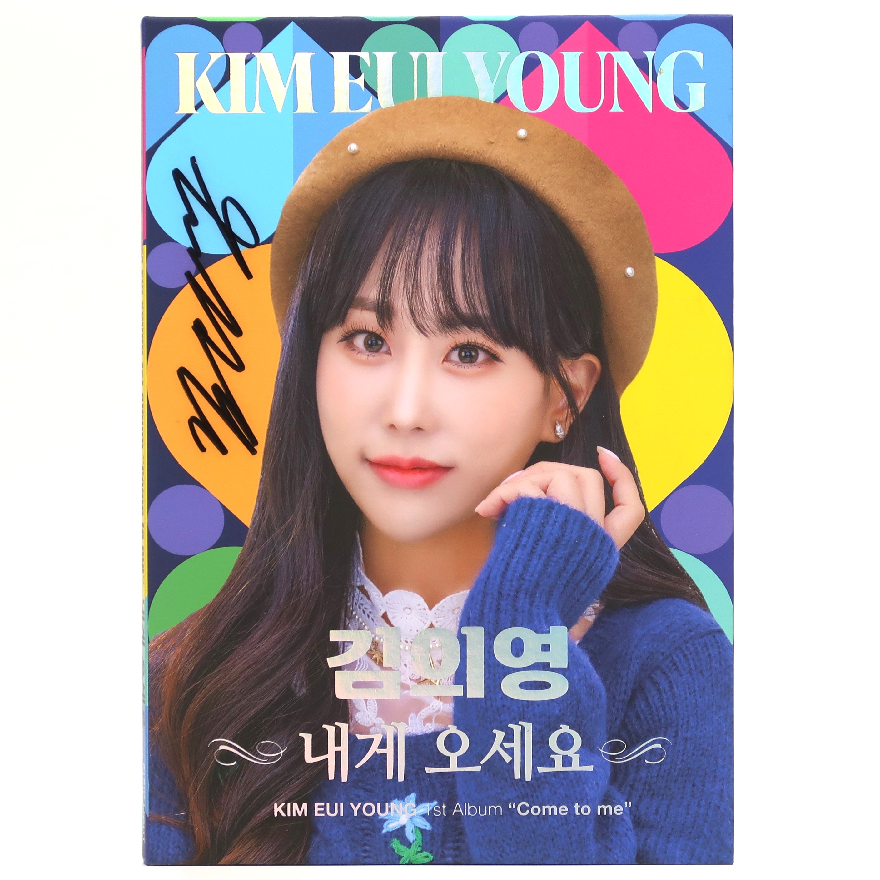 Kim Eui Young - Come to me Signed Autographed CD Album Promo Trot