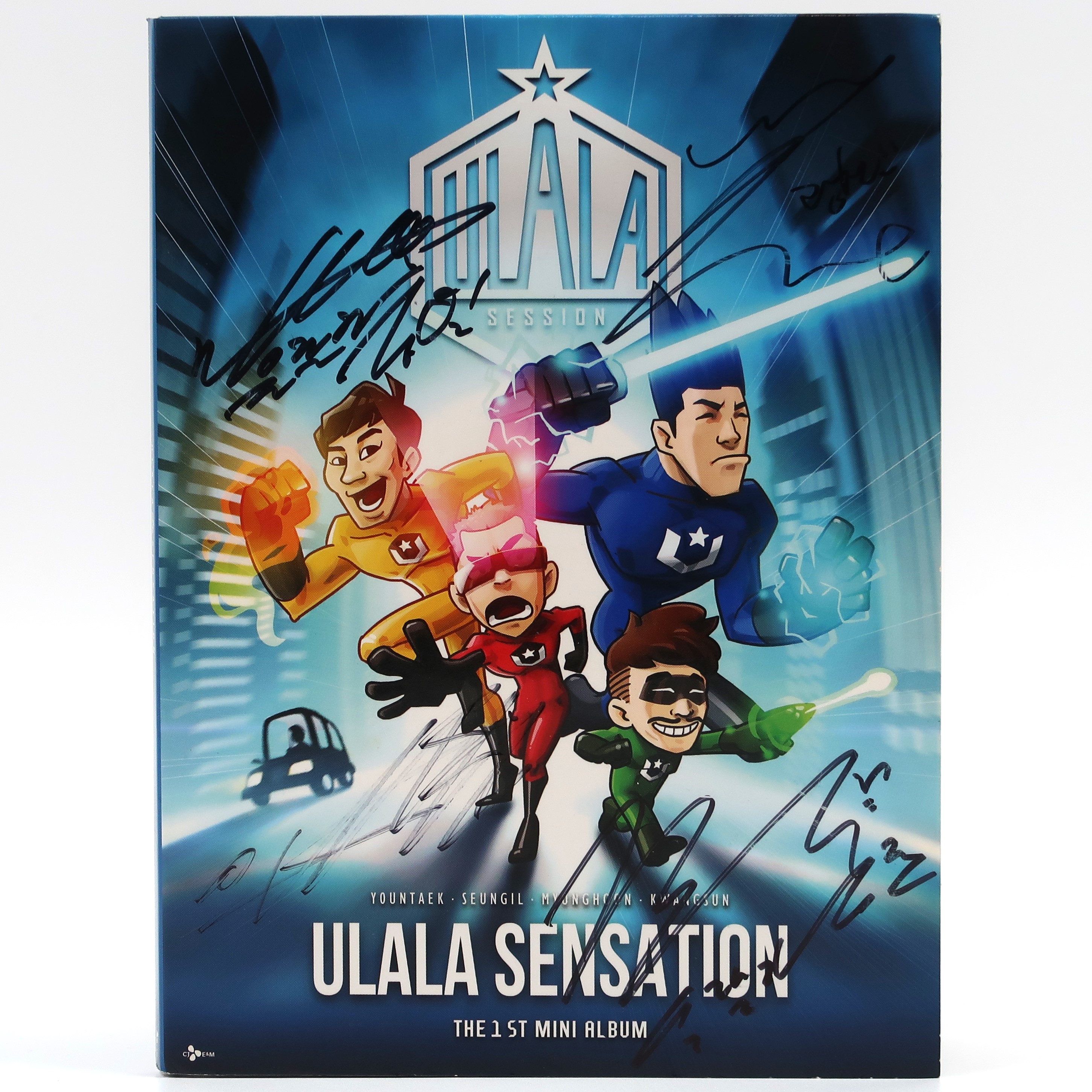 Ulala Session - Ulala Sensation Signed Autographed CD Album Promo K-Pop 2012