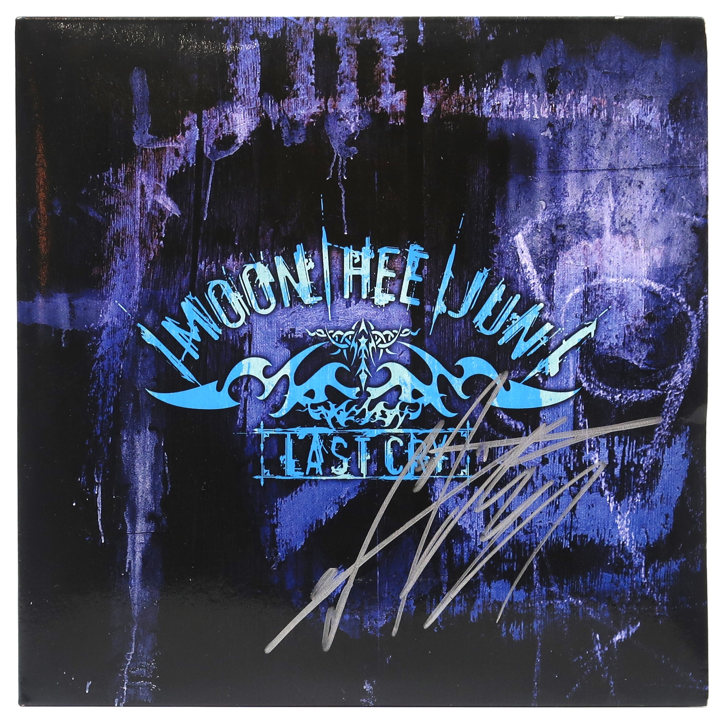 Moon Hee Jun - Last Cry Signed Autographed CD Album Promo 2009 H.O.T Hee-Joon