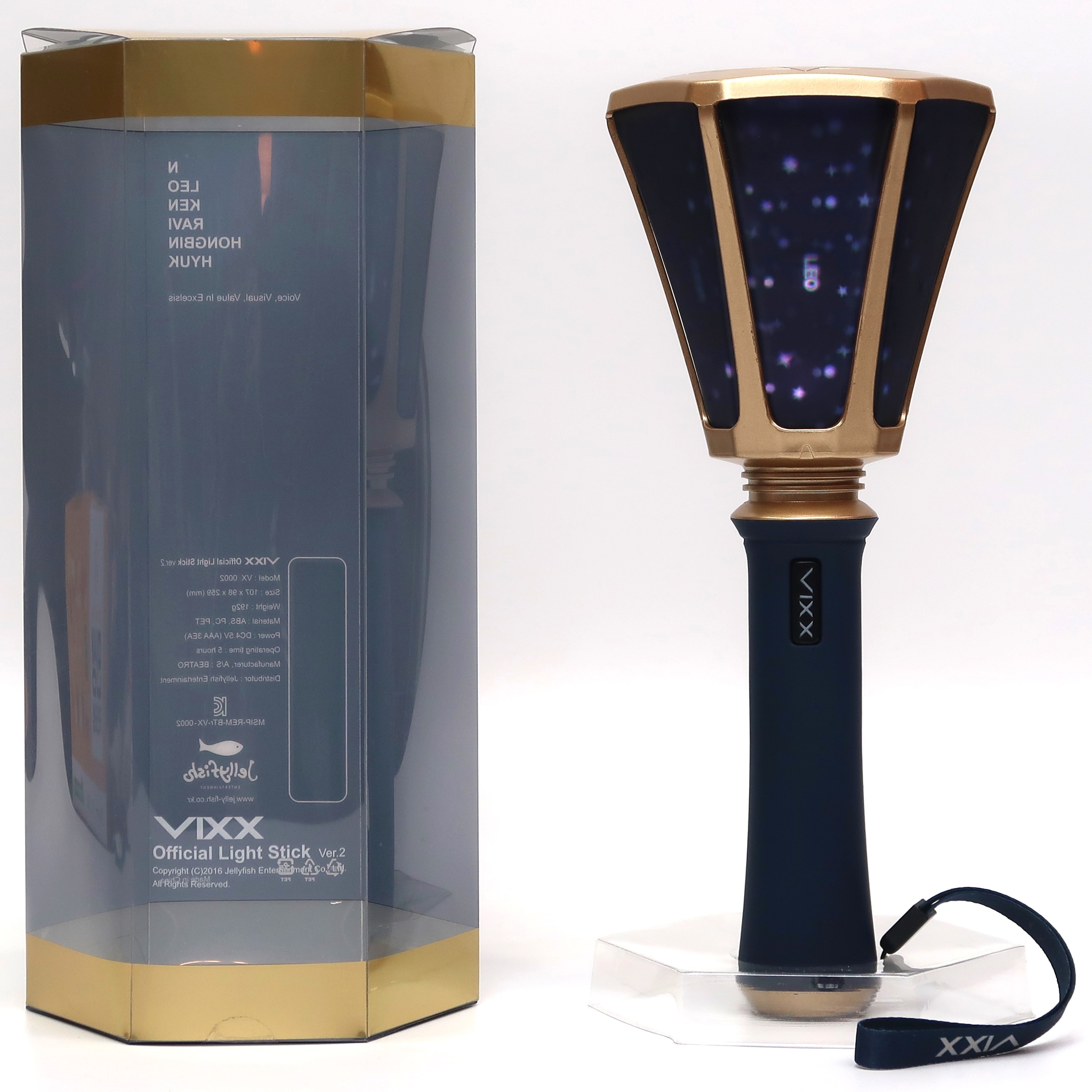 Vixx Official Light Stick Ver. 2 2016 K-Pop Lightstick - Korea Disco