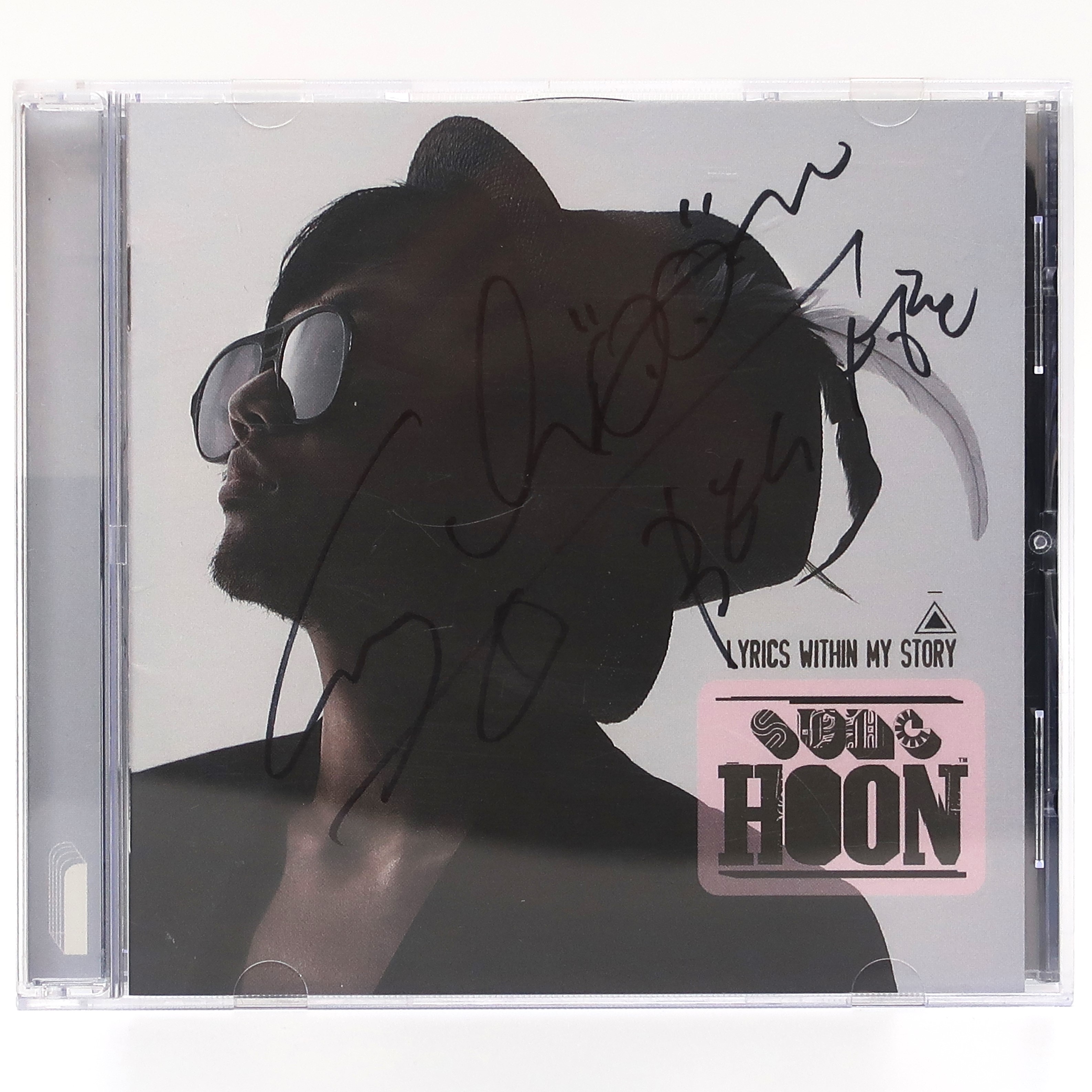 Sung Hoon - Lyrics Within My Story Signed Autographed CD Album Promo K-Pop 2011