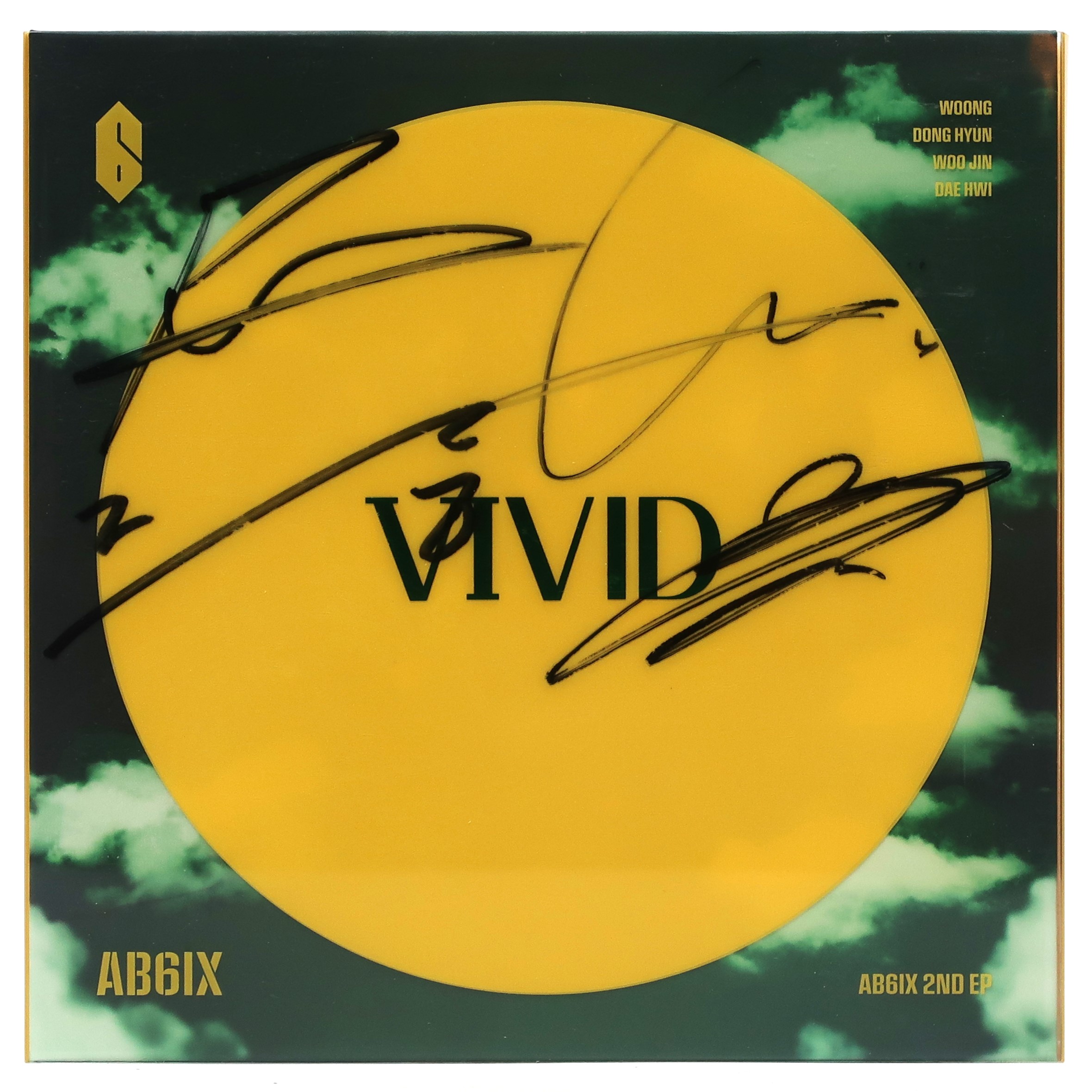 AB6IX - Vivid Signed Autographed CD Album Promo K-Pop 2020