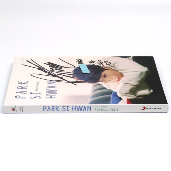 img_5201 Park Si Hwan - Rainbow Taste 1st Album Signed Promo CD K-Pop 2015