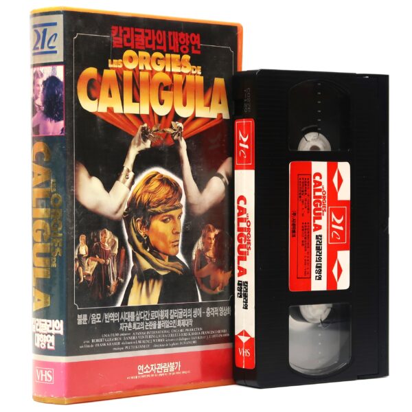 Caligula's Slaves (1984) Korean VHS [NTSC] Korea French Dub Onorati