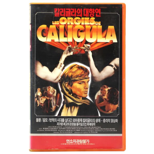 Caligula's Slaves (1984) Korean VHS [NTSC] Korea French Dub Onorati
