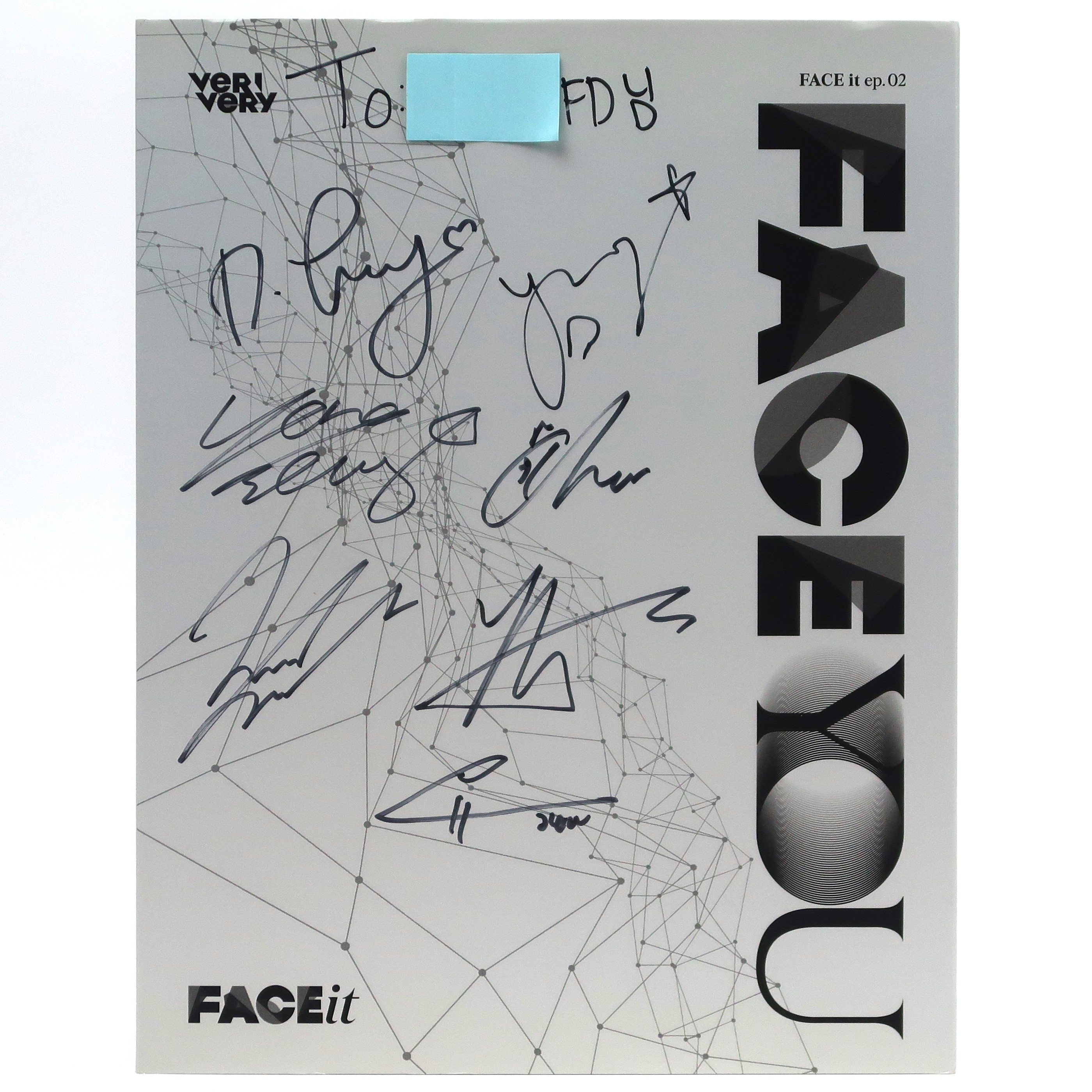 Verivery - Face It: Face You Signed + Message CD Album Promo K-Pop 2020