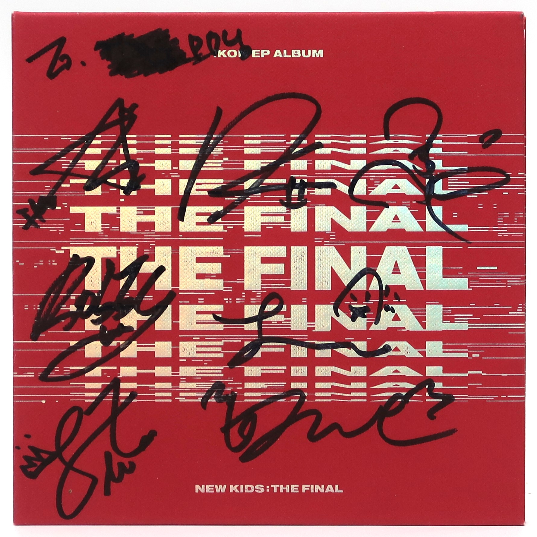 Ikon - New Kids: The Final Signed Autographed CD Album Promo K-Pop 2018