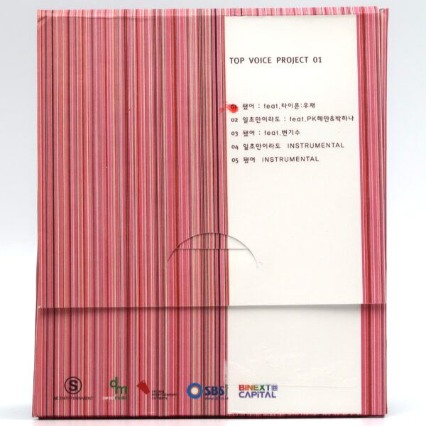 IMG_6231 Top Voice Project 01 Taesabiae Signed Autographed CD Album K-Pop
