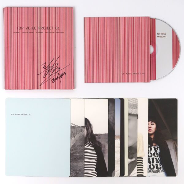 IMG_6234 Top Voice Project 01 Taesabiae Signed Autographed CD Album K-Pop