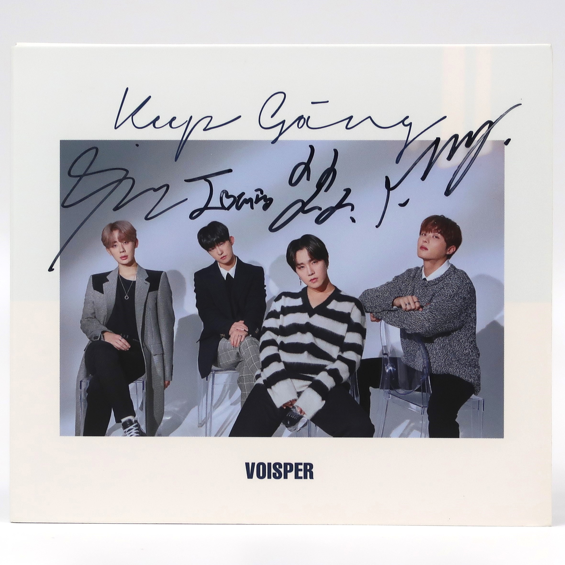 Voisper - Keep Going Signed Autographed CD Album Promo K-Pop 2020