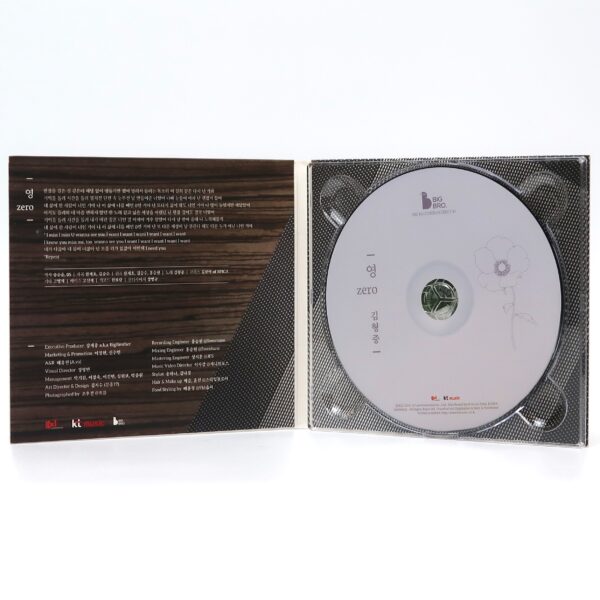 Kim Hyung Joong - Zero Signed Autographed CD Single Album Promo K-Pop 2015 Toy