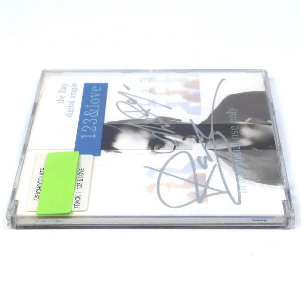 The Ray - 123 & Love Signed Autographed CD Single Album Promo K-Pop R&B 2019