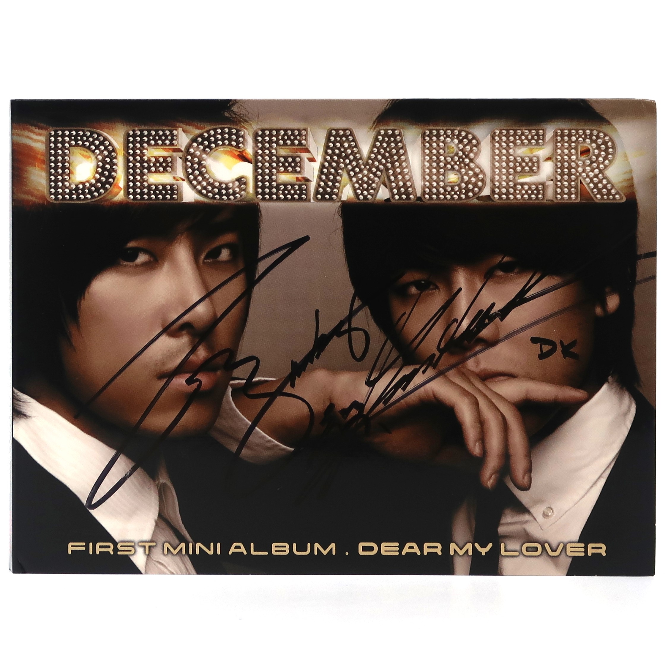 December - Dear My Lover Signed Autographed CD Album Promo K-Pop Ballad 2009
