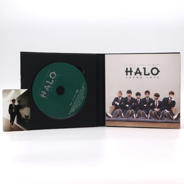 Halo - Young Love Signed Autographed CD Album Promo K-Pop 2015